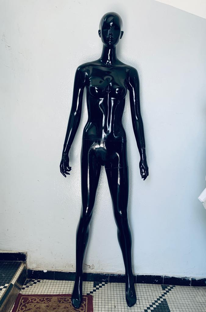 a woman standing on top of a tennis court 